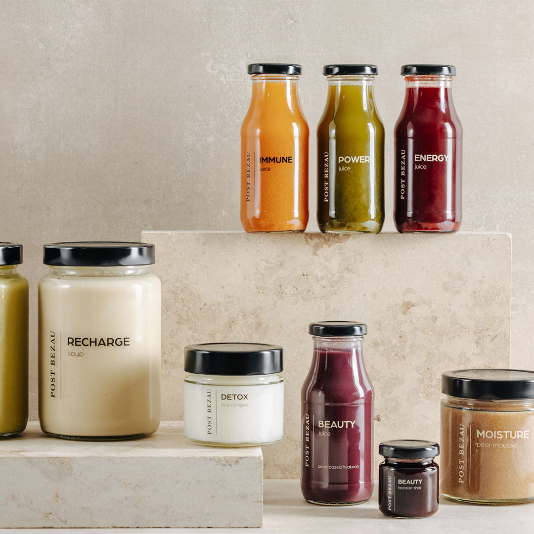 POST BEZAU JUICE Beauty Kur 3-Tage alle Food-Produkte