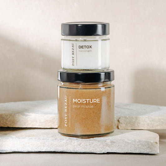 POST BEZAU JUICE Beauty Kur Reiscongee und Birnenmus