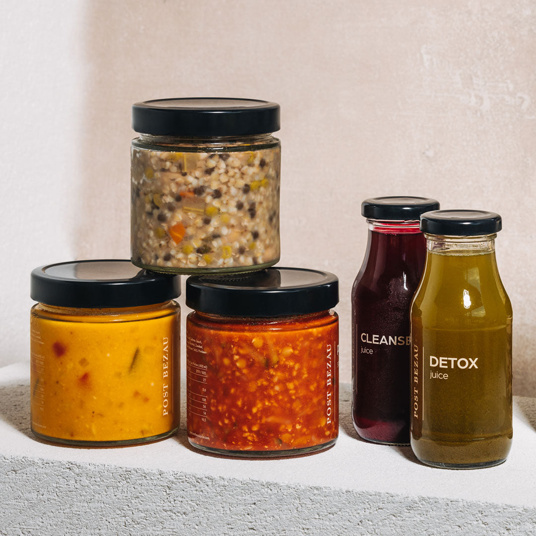 POST BEZAU Food Package vom Digital Detox Retreat