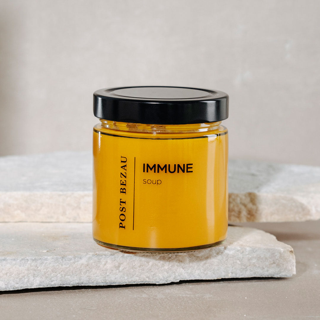 POST BEZAU JUICE Immune Soup klein im Glas