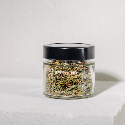 Räuchermischugn Belebend von Margot Fuchs im Glas