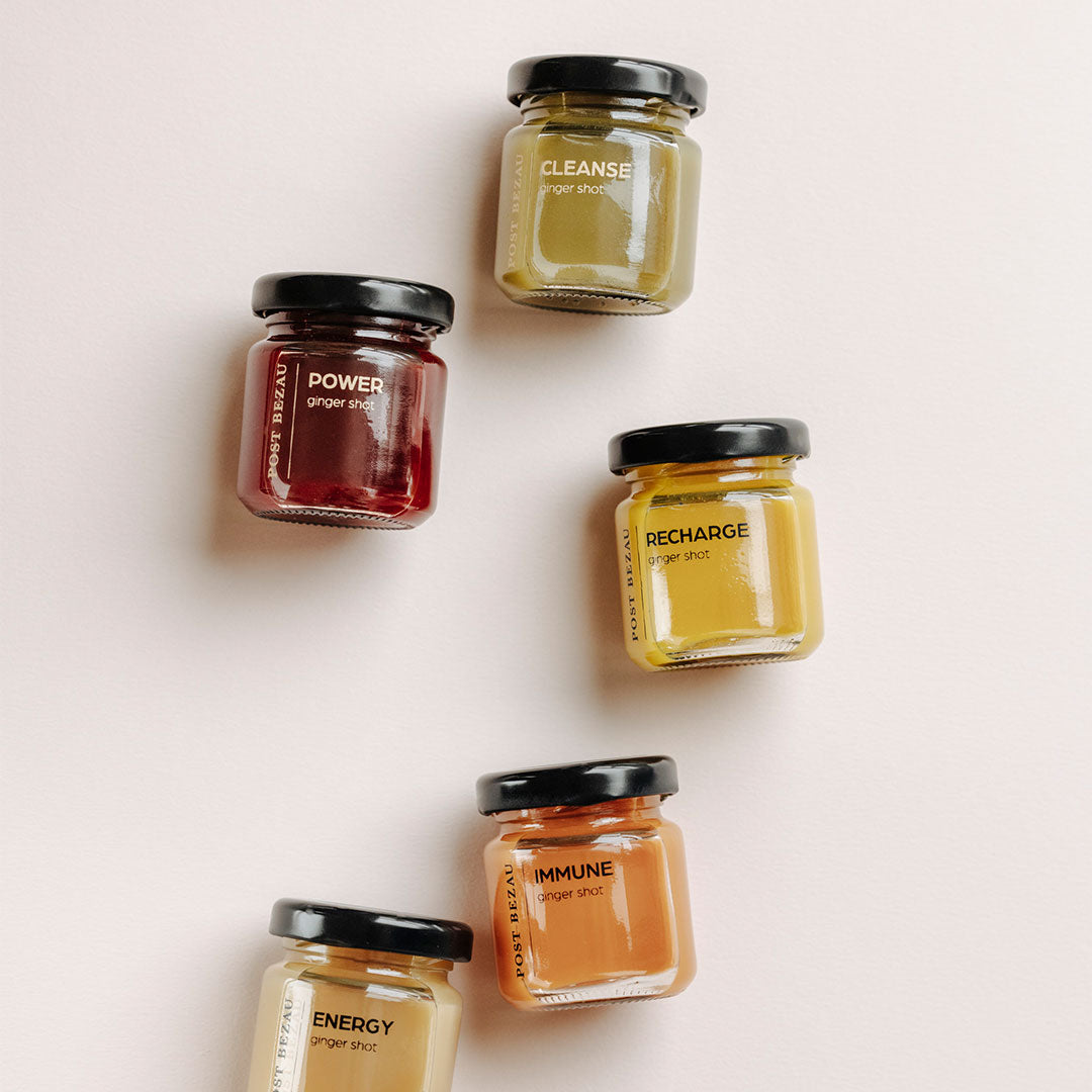 POST BEZAU JUICE Detox Kur Ginger Shots