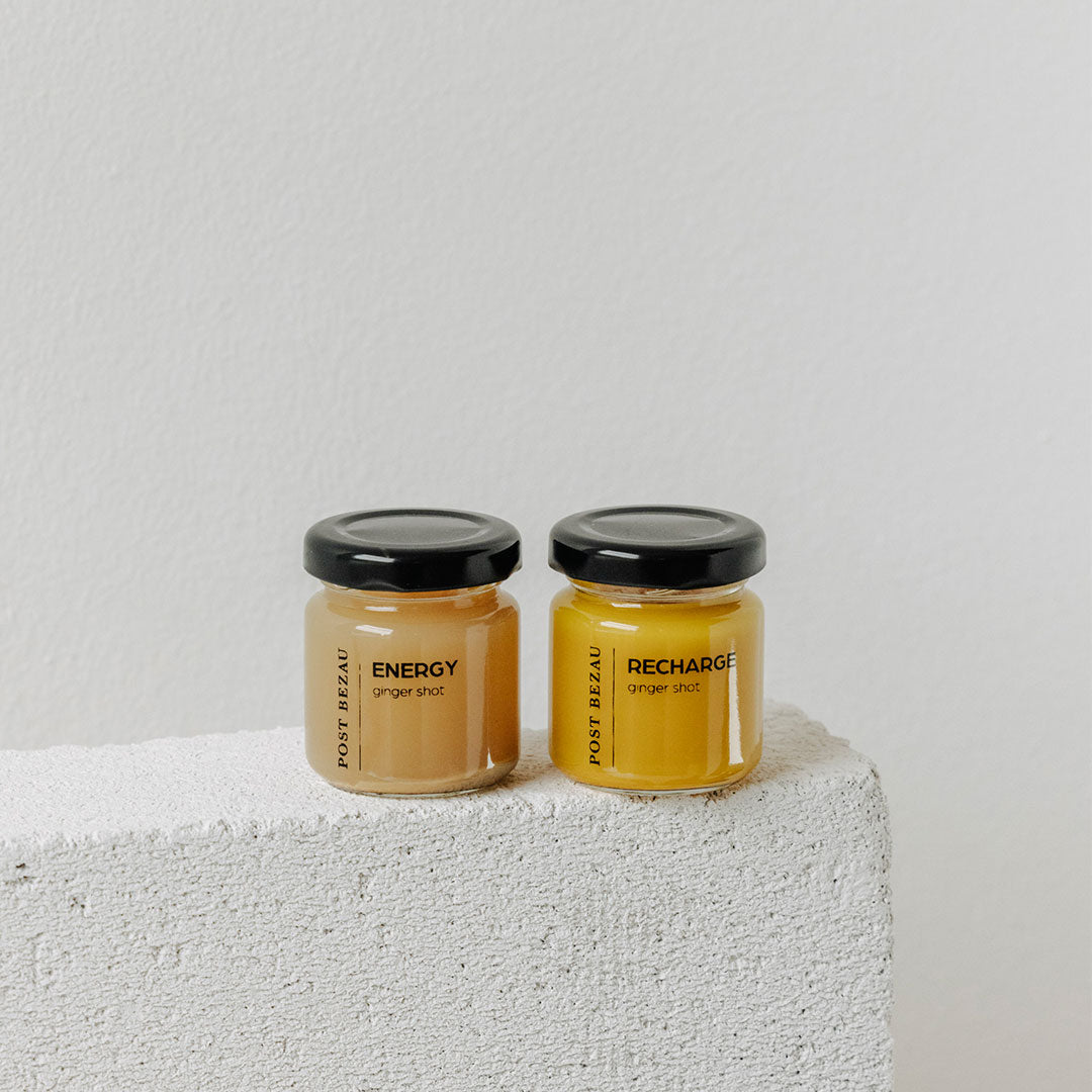 POST BEZAU JUICE Ginger Shot Recharge mit Ginger Shot Energy