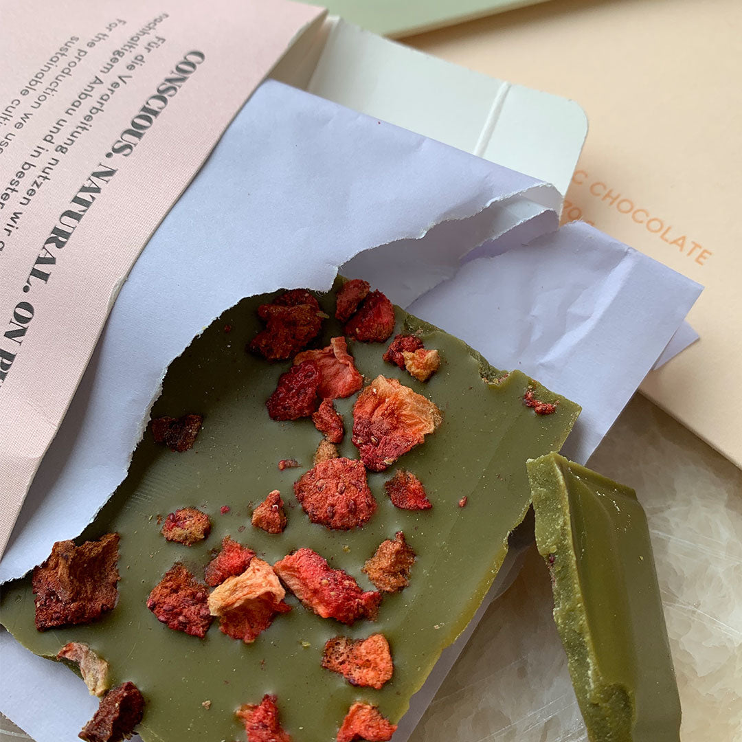 Organic Matcha Chocolate Strawberry by Health Bar